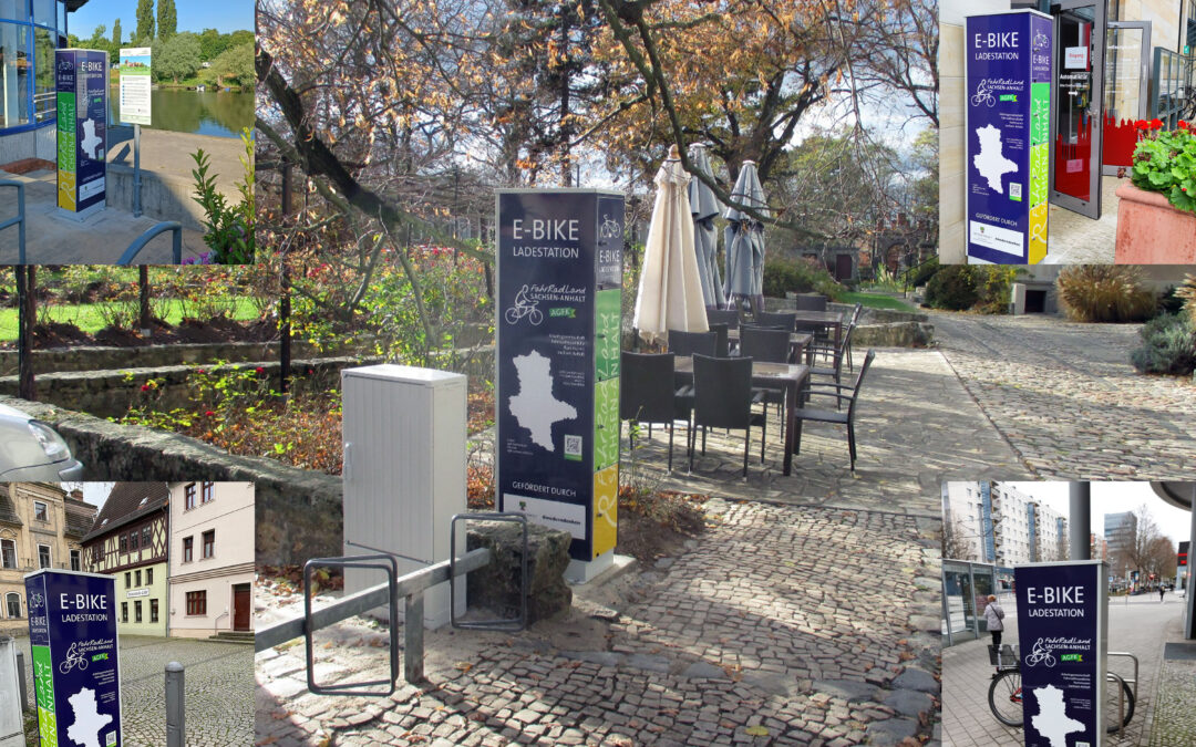 E-Bike-Ladestationen
