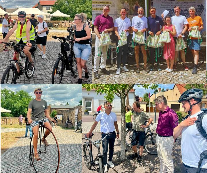3. Fahrradaktionstag Anhalt-Bitterfeld – 29.06.2025 mit Zielort in der Schlossanlage Zörbig