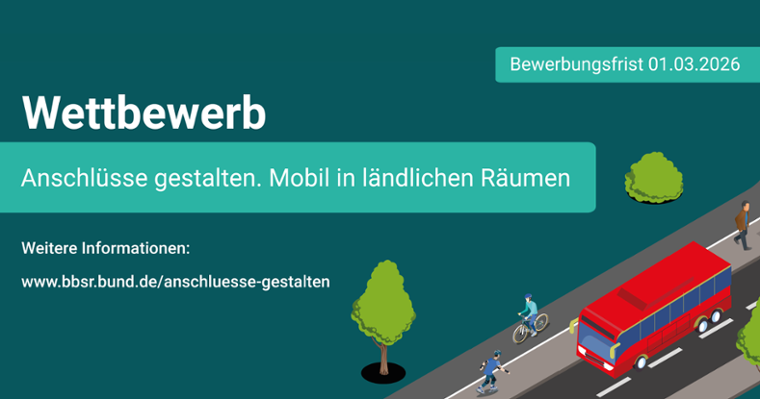 Aufruf ‚Anschlüsse gestalten. Mobil in ländlichen Räumen‘