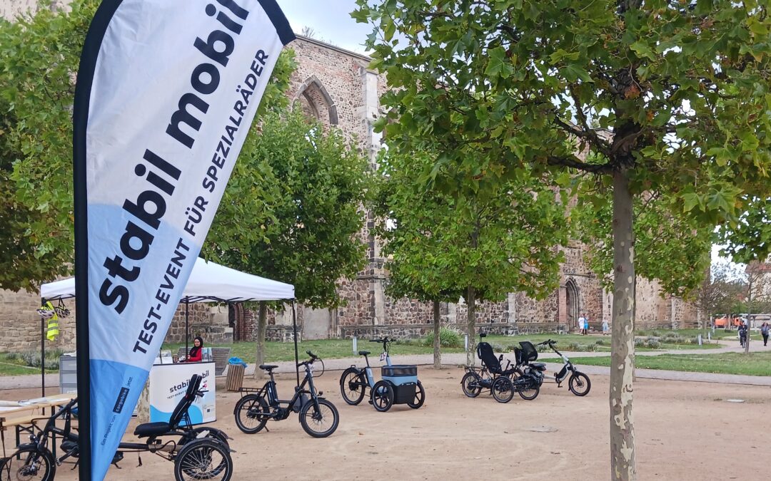 Spezialräder testen – „stabil mobil“ tourt durch Sachsen-Anhalt